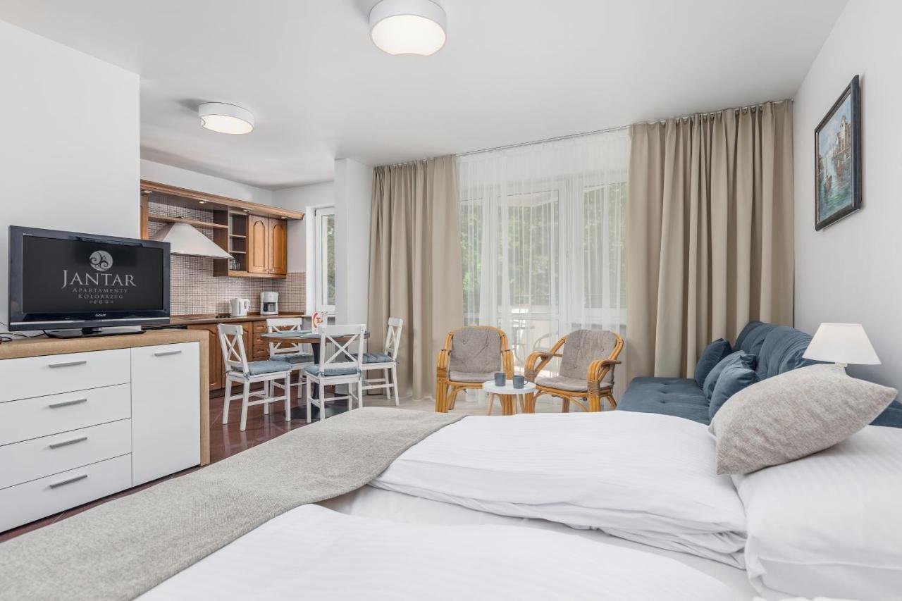 Jantar Apartamenty -Port Kolobrzeg- Westerplatte Z Garazem Exteriör bild